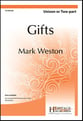 Gifts Unison/Two-Part choral sheet music cover